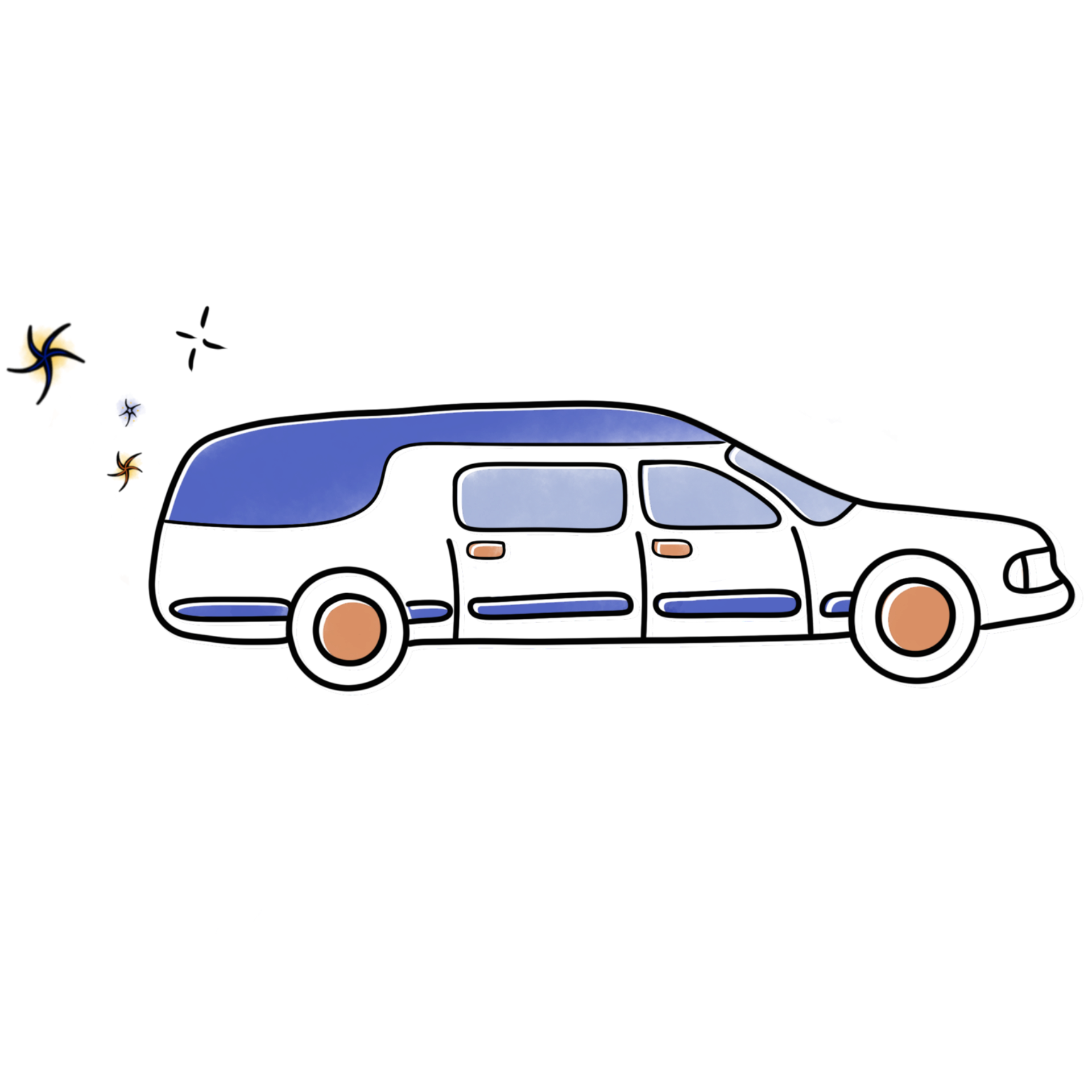 Hearse illustration